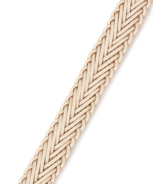 ROPE' PICNIC(ロペピクニック)の「22mmボンデッドレザーファイバーメッシュベルト(ベルト・レディース・ブラック/キナリ/ブラウン・F)」の15枚目の写真