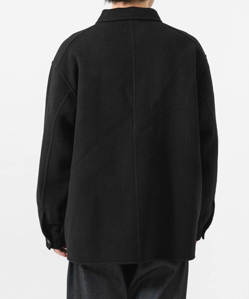 URBAN RESEARCH(アーバンリサーチ)の「『別注』FRAIZZOLI×URBAN RESEARCH REVER COVERALL JACKET(カバーオール・メンズ・BLACK/BROWN/廃盤・46/48/M/L)」の6枚目の写真