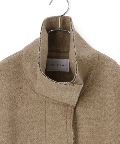 ADAM ET ROPE'（アダムエロペ）の「スライバースタンドカラーブルゾン