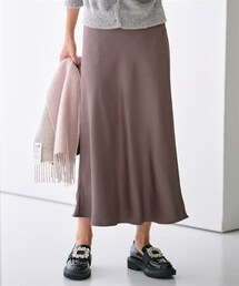 nissen | サテンマーメイドスカート【OtonaSMILE】(スカート)