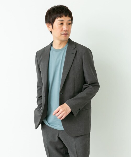 URBAN RESEARCH DOORS(アーバンリサーチドアーズ)の「LIFE STYLE TAILOR ファブリーズジャケット(テーラードジャケット・メンズ・GRAY/TAUPE/NAVY・S/M/L/XL)」の9枚目の写真
