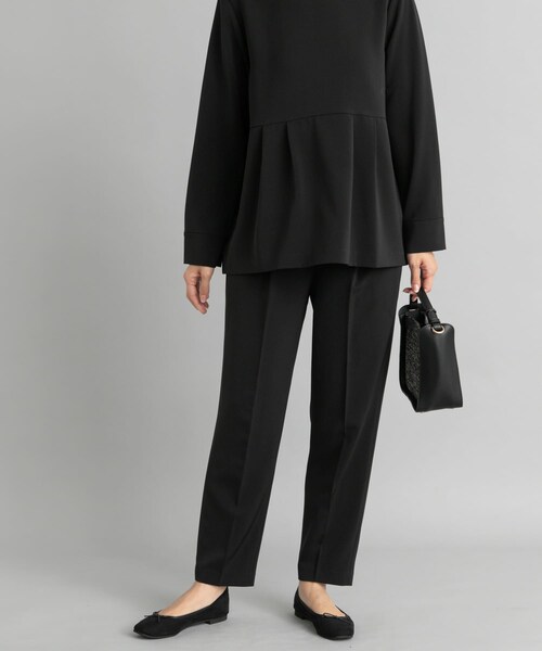 URBAN RESEARCH DOORS（アーバンリサーチドアーズ）の「ペプラムトップスセットアップ（セットアップ・レディース・NAVY/GREGE/BLACK・S/M）」の17枚目の写真