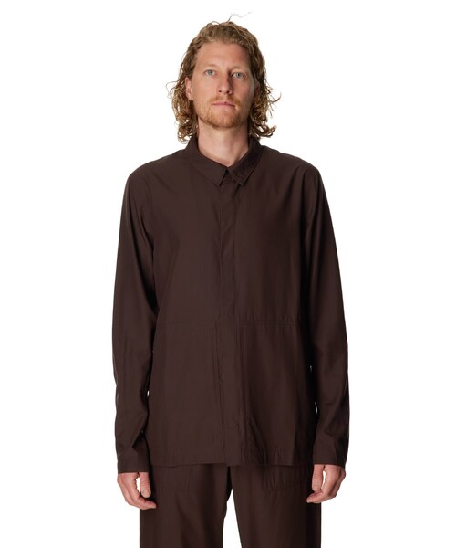 EKAL(エカル)の「HOUDINI MS TREE CHORE JACKET(テーラードジャケット・メンズ・BROWN Ill/Bl BLACK・M/L)」の10枚目の写真