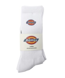 【Dickies】3pcsロゴ刺繍SOCKS