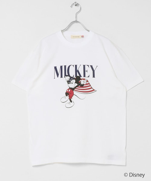 KBF(ケイビーエフ)の「GOOD ROCK SPEED/MICKEY/T-SHIRTS(Tシャツ/カットソー・レディース・WHITE・Free)」の1枚目の写真