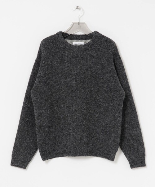 URBAN RESEARCH（アーバンリサーチ）の「W face Knit Pullover（ニット/セーター・メンズ・BLUE/CHARCOAL/BROWN/BLACK・M/L）」の18枚目の写真