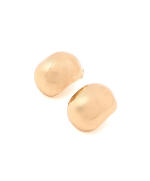 ADAM ET ROPE'（アダムエロペ）の「【EMOELLE】Ball pierce（ピアス（両耳用）・レディース・ゴールド系・F）」の6枚目の写真