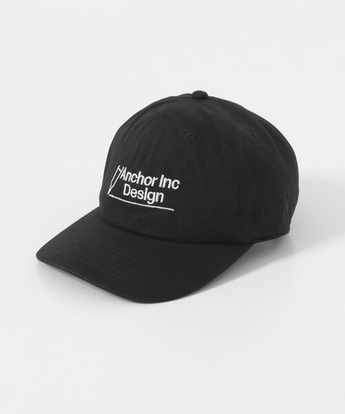 URBAN RESEARCH(アーバンリサーチ)の「ANCHOR INC. MARKER LOGO CAP(キャップ・メンズ・BLACK・One)」の2枚目の写真