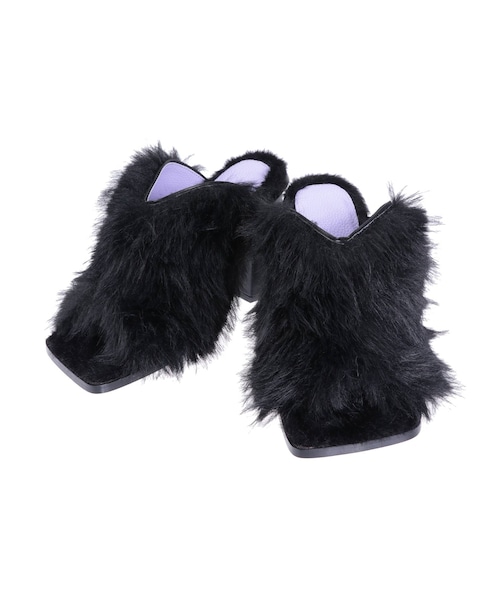 PAMEO POSE(パメオポーズ)の「Meta Mules(パンプス・レディース・ブラック/ピンク/ミックス・37/38/39)」の18枚目の写真