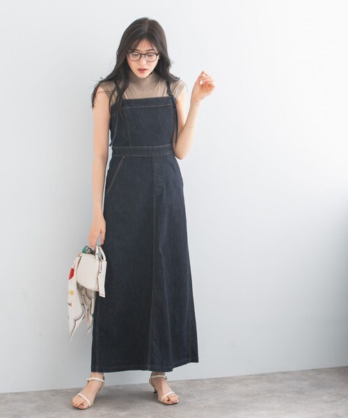 URBAN RESEARCH ROSSO（アーバンリサーチロッソ）の「『別注』Lee×ROSSO　BELTED CAMISOLE DRESS（ワンピース・レディース・ONE WASH/WHITE・XS/S）」の16枚目の写真