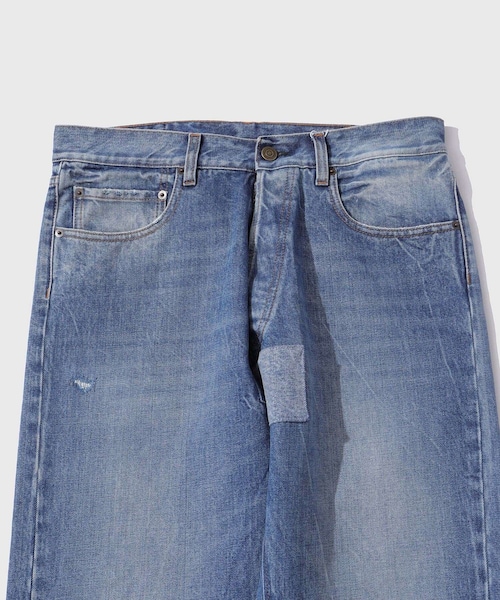 ADAM ET ROPE'(アダムエロペ)の「【Maison Margiela/メゾン マルジェラ】VINTAGE WACH INDIGO DENIM PANTS(デニムパンツ・メンズ・ブルー系・30/31/32)」の5枚目の写真