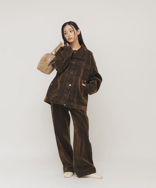 KBF（ケイビーエフ）の「ドロップファスナーデザインボストンBAG（ボストンバッグ・レディース・D.BROWN/BEIGE・One）」の17枚目の写真