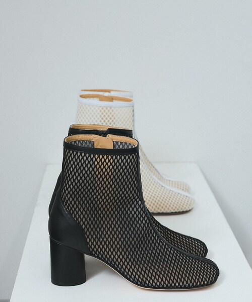 ADAM ET ROPE'(アダムエロペ)の「【PELLICO SUNNY(ペリーコ サニー)】メッシュブーツ(ブーツ・レディース・ブラック/ホワイト系・36/37/38)」の18枚目の写真