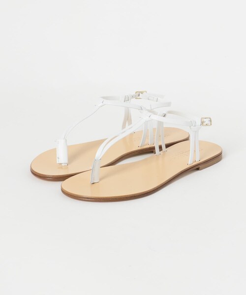 かぐれ（カグレ）の「CORSO ROMA, 9　STRAP SANDAL（サンダル・レディース・WHITE/BLACK・36/37/38）」の6枚目の写真