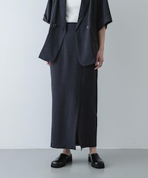 SENSE OF PLACE by URBAN RESEARCH | 『UR TECH DRYLUXE』リネンライクスリットタイトスカート(スカート)