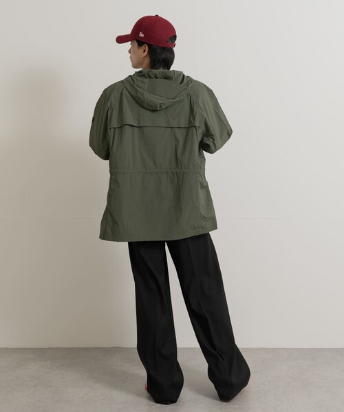 THE GOODLAND MARKET（ザグッドランドマーケット）の「AIGLE　撥水 UVカット ライトウェイトフーデッドジャケット（テーラードジャケット・レディース・D.LILAS/BEETLE・M/L）」の18枚目の写真