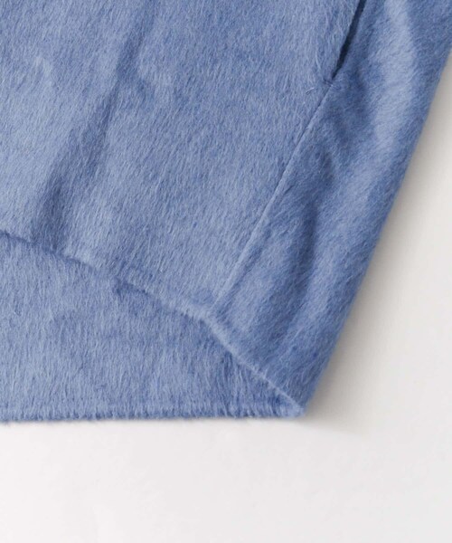 KBF（ケイビーエフ）の「フードWIDEショートコート∴（テーラードジャケット・レディース・L/BLUE/BEIGE/NAVY・one）」の15枚目の写真