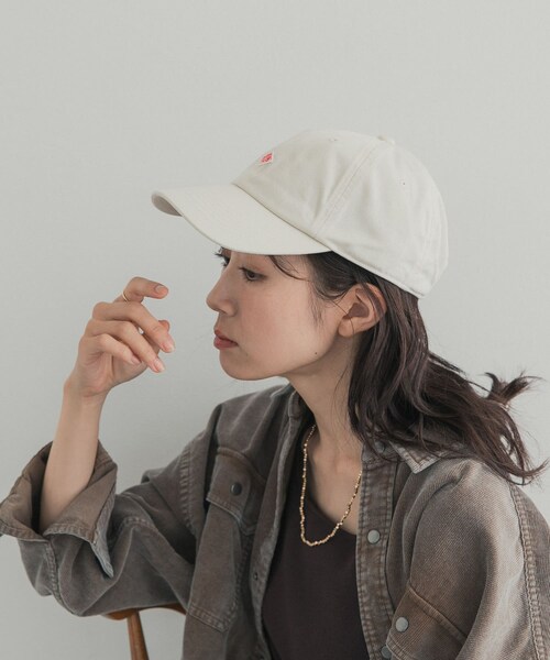 URBAN RESEARCH DOORS(アーバンリサーチドアーズ)の「DANTON TKC6PANELCAP(キャップ・レディース・ECRU/CHARCOAL/NAVY・Free)」の5枚目の写真
