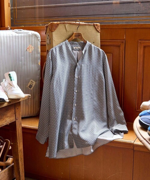 HEUGN/ユーゲン】Morris PRINT 25S/S HEUGN MORRIS PRINT Morris