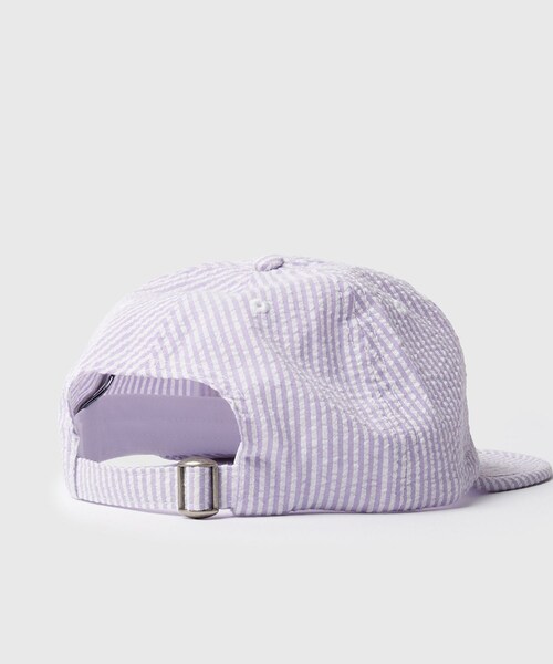 ADAM ET ROPE'(アダムエロペ)の「【by Parra/バイ・パラ】Signature 6 panel hat(キャップ・メンズ・ホワイト系/ラベンダー系・F)」の7枚目の写真
