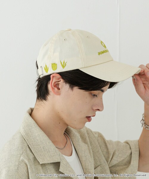 SENSE OF PLACE by URBAN RESEARCH（センスオブプレイスバイアーバンリサーチ）の「『別注』Jurassic World×SENSE OF PLACE　CAP（キャップ・メンズ・BLACK/IVORY/BLUE・one）」の6枚目の写真