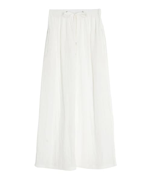 RON HERMAN × TEN ラッフルブラウス 白　期間限定お値下げ RON HERMAN × TEN ラッフルブラウス 白 期間限定お値下げの通販はau