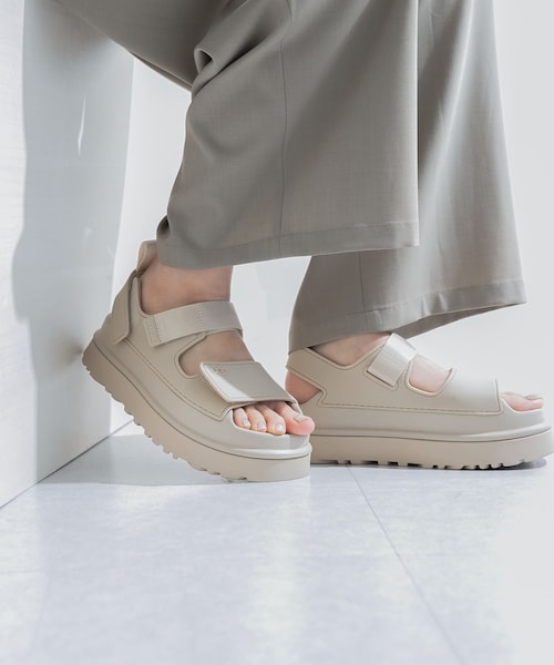 URBAN RESEARCH（アーバンリサーチ）の「UGG　W GOLDENGLOW（サンダル・レディース・BLK/SSAL/BYF・23/24）」の2枚目の写真
