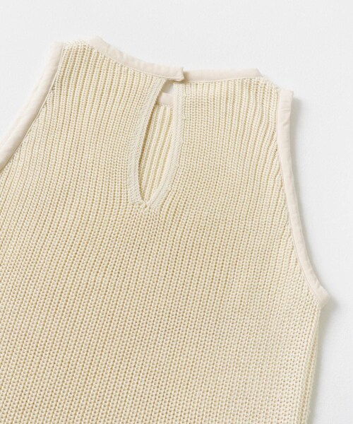 LAATO（ラート）の「knit tank（ニット/セーター・レディース・スモーク/クリーム・Free）」の5枚目の写真