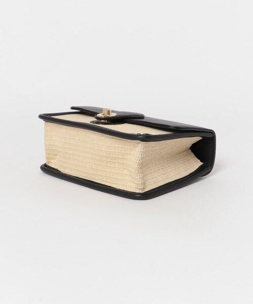 URBAN RESEARCH Sonny Label（アーバンリサーチサニーレーベル）の「バスケットショルダーバッグ（ショルダーバッグ・レディース・ホワイト/ブラック・one）」の11枚目の写真