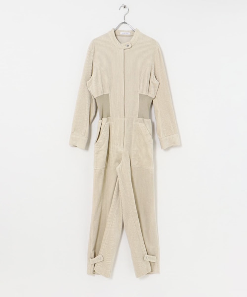 URBAN RESEARCH(アーバンリサーチ)の「SATORU SASAKI WAIST-RIB JUMPSUIT(サロペット/オーバーオール・レディース・GRAY・1)」の1枚目の写真