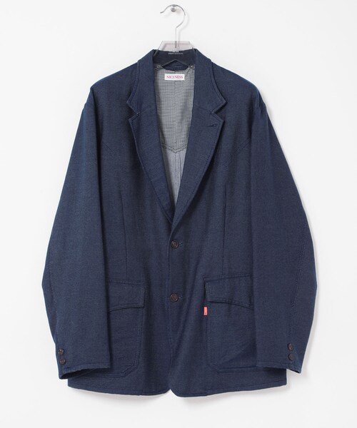 URBAN RESEARCH（アーバンリサーチ）の「NICENESS　N.HOPKINS / N.ホプキンス（テーラードジャケット・メンズ・NAVY・L）」の3枚目の写真