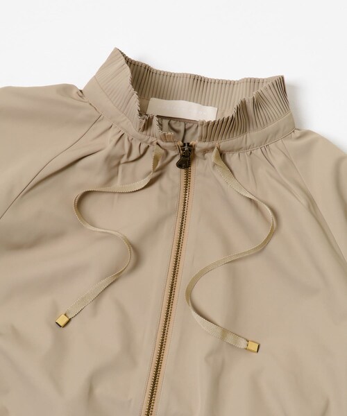 URBAN RESEARCH ROSSO（アーバンリサーチロッソ）の「MARILYN MOON　pleats twill blouson（ブルゾン・レディース・BLACK/BEIGE・Free）」の21枚目の写真
