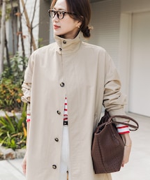 URBAN RESEARCH DOORS | 『撥水』スタンドミドルコート(ステンカラーコート)