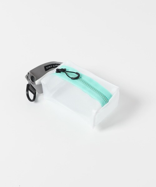 EKAL(エカル)の「TINY GARDEN PRODUCTS マルチユースメッシュポーチ ミニ(その他雑貨・メンズ・WHITE/GRAY・one)」の5枚目の写真