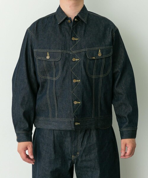URBAN RESEARCH Sonny Label（アーバンリサーチサニーレーベル）の「Lee　RIDERS 101 JACKET（デニムジャケット・メンズ・Non Wash・M/L/XL）」の6枚目の写真