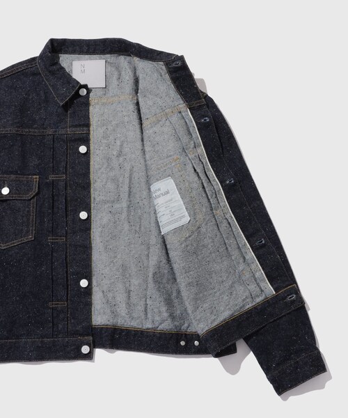ADAM ET ROPE'(アダムエロペ)の「【New Manual / ニューマニュアル】 #006 LV 2ND T-BACK JK(デニムジャケット・メンズ・ネイビー・L/XL)」の10枚目の写真