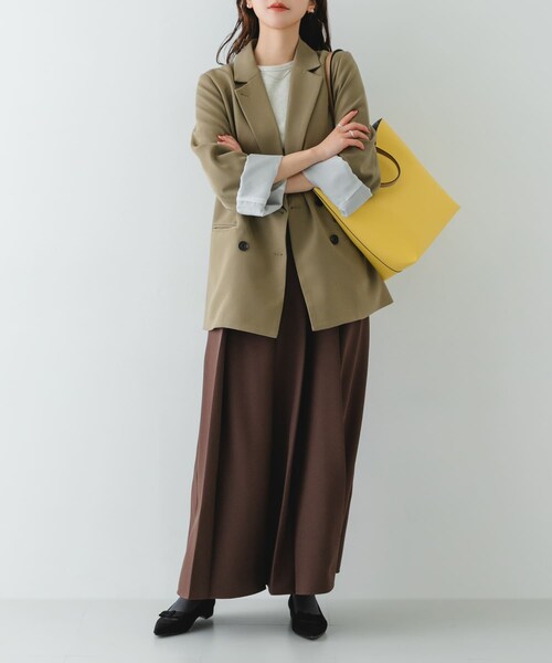 RODE SKO（ロデスコ）の「『MADE IN JAPAN』 ダブルリボンフラットパンプス（パンプス・レディース・BLACK/CAMEL/MUSTARD・36/37/38）」の21枚目の写真