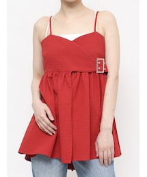 jouetie | ベルトチュニックビスチェ(キャミソール)