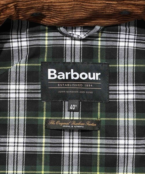 ADAM ET ROPE'（アダムエロペ）の「【Barbour/バブアー】OS SOLWAY WAX JACKET（その他アウター・メンズ・ブラック/カーキ・36/38/40）」の19枚目の写真
