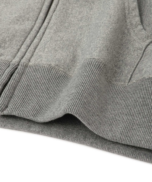 ADAM ET ROPE'(アダムエロペ)の「【公式サイト限定】【AURALEE(オーラリー)】SMOOTH SOFT BD SWEAT ZIP PARKA(パーカー・レディース・グレー/ホワイト系・1)」の22枚目の写真