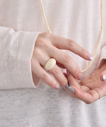 【J'aDoRe・一部店舗限定】【Sapir Bachar(サピア バハール)】CORAL RING