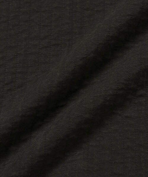 Saturdays NYC（サタデーズ ニューヨークシティ ）の「Bruce Double Layer Crinkle Short Sleeve Shirt（シャツ/ブラウス・メンズ・ブラック/オフホワイト・L/M/S/XL/XS）」の16枚目の写真