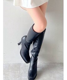 RESEXXY | ストレッチスレンダーミドルブーツ(ブーツ)