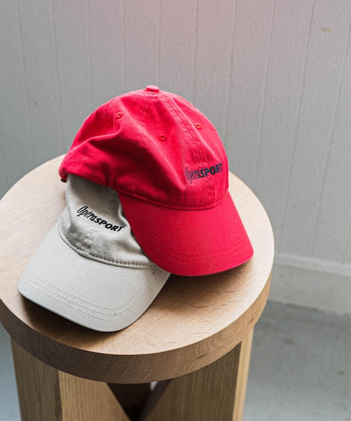 URBAN RESEARCH（アーバンリサーチ）の「OperaSPORT　ELYNA CAP（キャップ・レディース・Red・-）」の2枚目の写真
