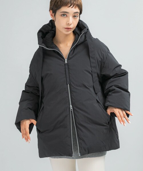 URBAN RESEARCH ROSSO（アーバンリサーチロッソ）の「upper hights　Bern（ブルゾン・レディース・BLACK/IVORY・1）」の3枚目の写真