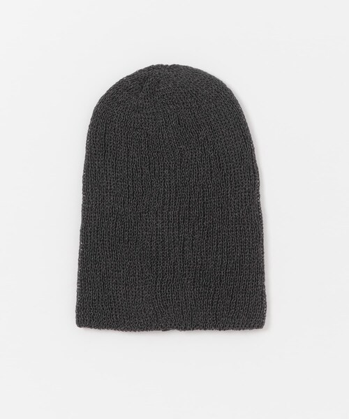 URBAN RESEARCH DOORS（アーバンリサーチドアーズ）の「和紙ビーニー（ニットキャップ/ビーニー・レディース・NATURAL/CHARCOAL・One）」の5枚目の写真