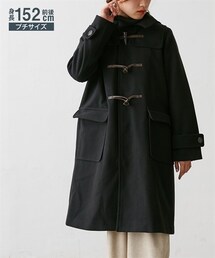 nissen | 小さいサイズ　ダッフルロングコート　低身長さん・小柄女性(ダッフルコート)