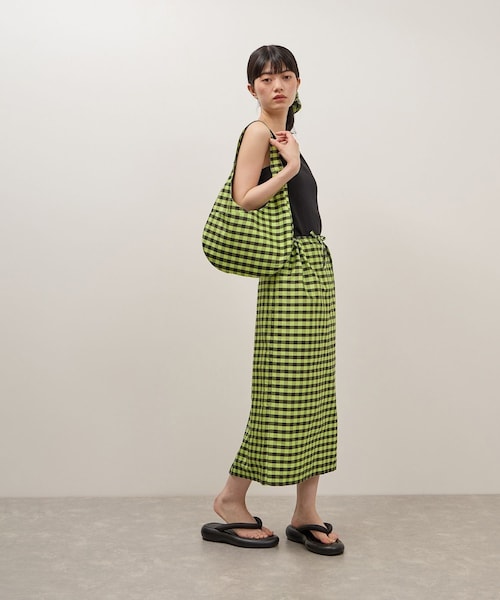 ADAM ET ROPE'(アダムエロペ)の「【COMING OF AGE(カミング オブ エイジ)】HOBO MINI BAG(ショルダーバッグ・レディース・ブラック/キミドリ/ターコイズ/レッド・F)」の12枚目の写真