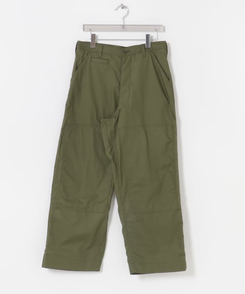 URBAN RESEARCH（アーバンリサーチ）の「blurhmsROOTSTOCK　DOUBLE-KNEE TROUSERS（その他パンツ・メンズ・KHAKI/OFF・2/3）」の2枚目の写真
