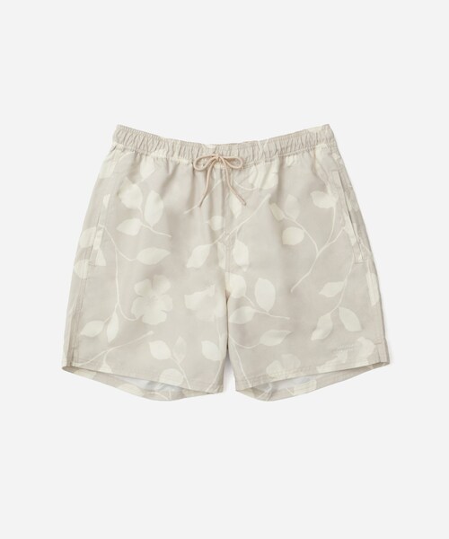Saturdays NYC(サタデーズ ニューヨークシティ )の「Timothy Floral Impressions Swim Shorts(水着・メンズ・ブラック/ベージュ・L/M/S/XL/XS)」の18枚目の写真